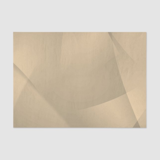 Delicate Gold Folds  Tissue Paper (Front)