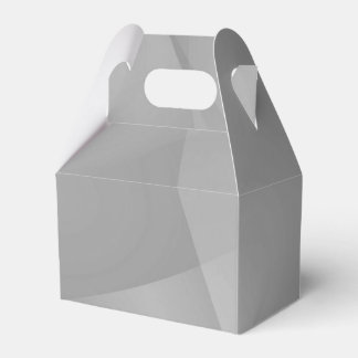 Delicate Gray Folds Favor Boxes