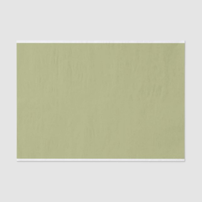Delicate Greenery Cream n Blush, Just Green Tissue Paper (Front)