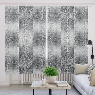 Delicate Grey Blackout Curtains