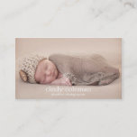Delicate Initial Business Cards With Logo at Zazzle