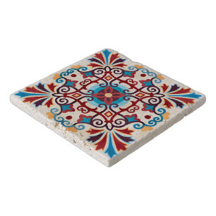 Delicate Italian Tile Trivet