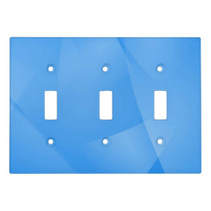 Delicate Layers of Blue Light Switch Cover
