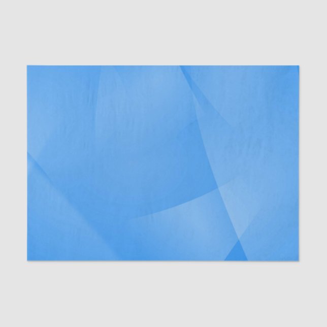 Delicate Layers of Blue Tissue Paper (Front)