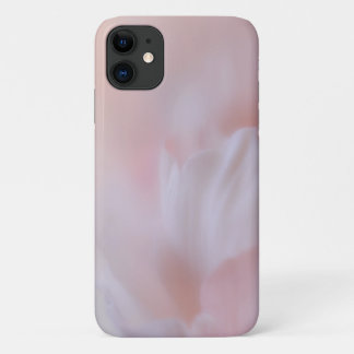 Delicate Light Pink Flower Print iPhone 11 Case
