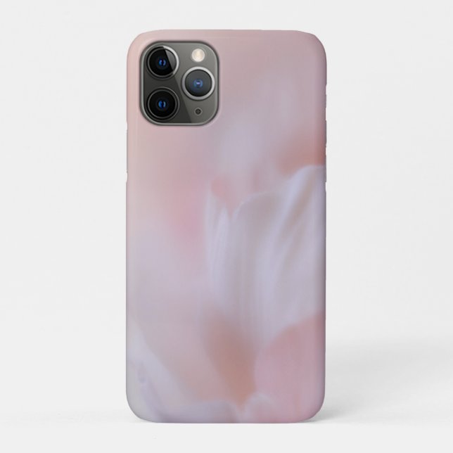 Delicate Light Pink Flower Print Case-Mate iPhone Case (Back)