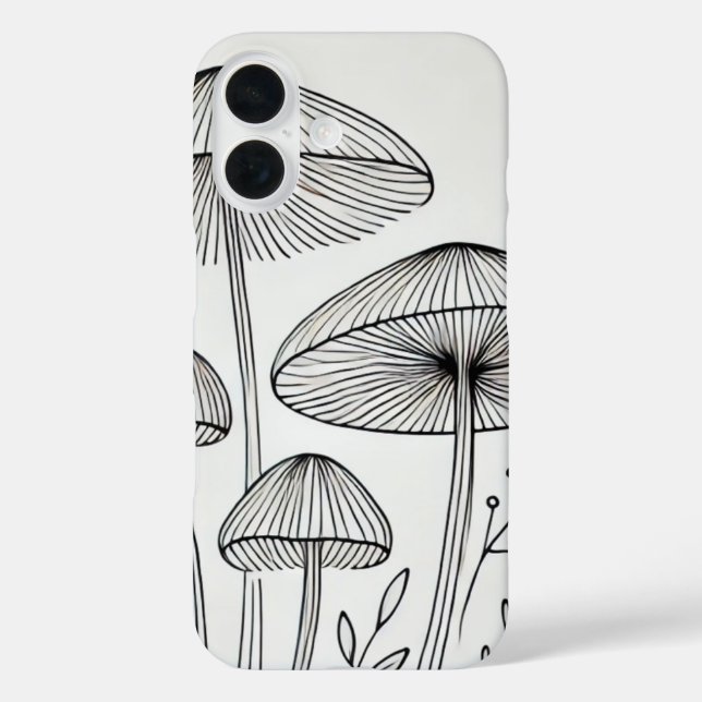 Delicate Line Art Case-Mate iPhone Case (Back)