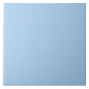 Delicate Pastel Blue Ceramic Tile. Tile