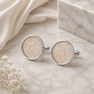  Delicate Pastel Spring  Cufflinks