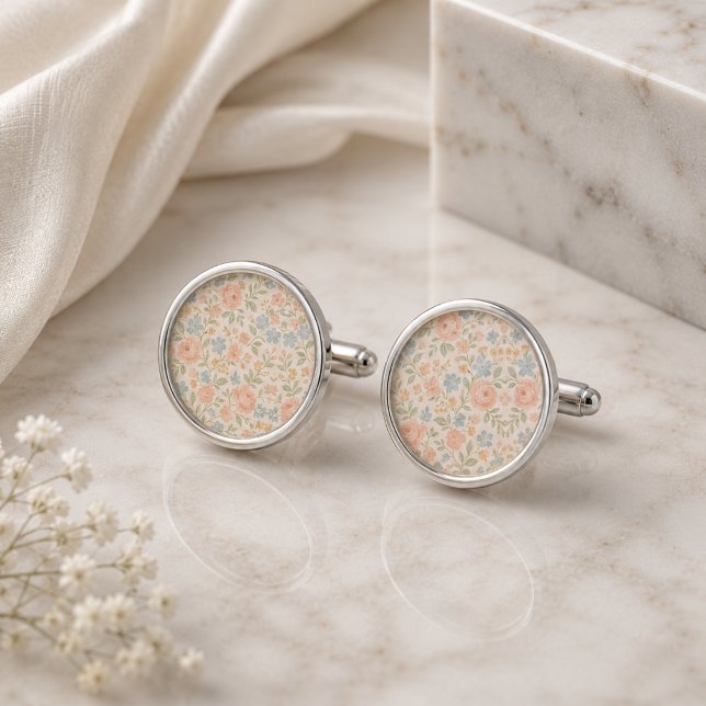  Delicate Pastel Spring  Cufflinks (Creator Uploaded)