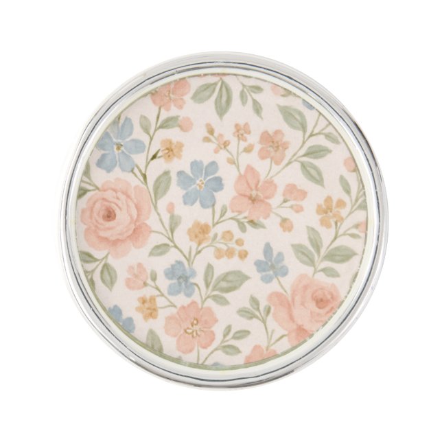  Delicate Pastel Spring  Lapel Pin (Front)