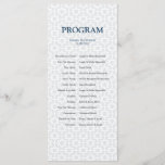 Delicate Patterned Bar/Bat Mitzvah Program<br><div class="desc">Delicate Patterned Bar/Bat Mitzvah Program. See all rest of the matching pieces in this collection. Write to me at mailme@mistyqe.com for quotes on other matching pieces or customization requests.</div>