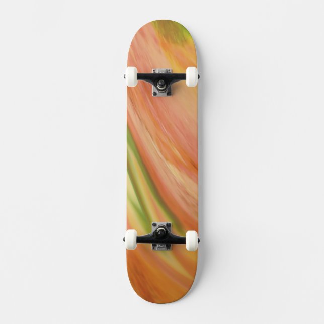 Delicate Peach Skateboard Deck (Front)