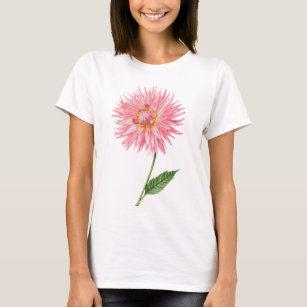Delicate Pink Dahlia T-Shirt