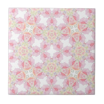 Delicate Pink Rose Pattern