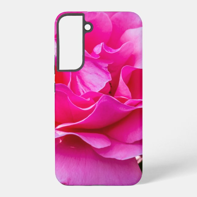 Delicate pink rose. samsung galaxy case (Back)