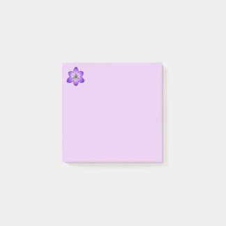 Delicate Purple Crocus Notes