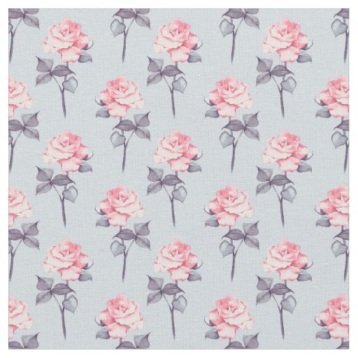 Delicate roses 7 fabric