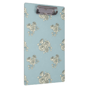 Delicate roses clipboard