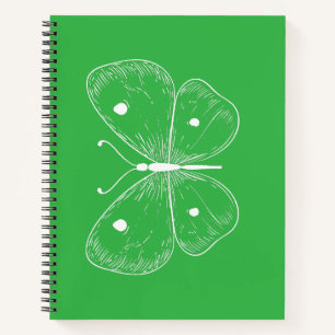 Delicate Sketch Butterfly Notebook