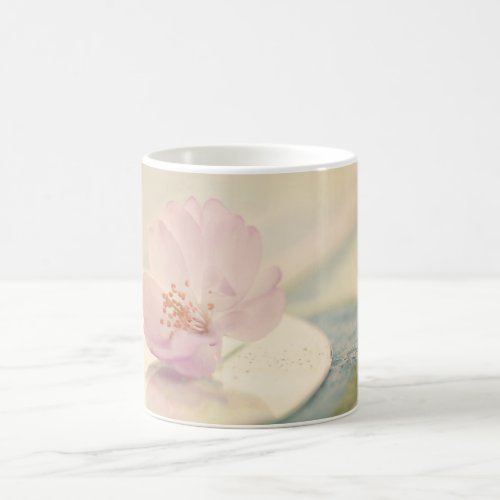 Delicate Soft Pink Cherry Blossom Flower Coffee Mug