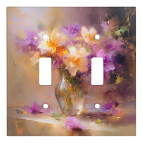 Delicate Still Life  Light Switch Cover