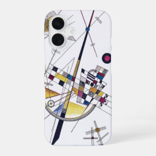 Delicate Tension #85 -  Kandinsky Modern Art iPhone 16 Case