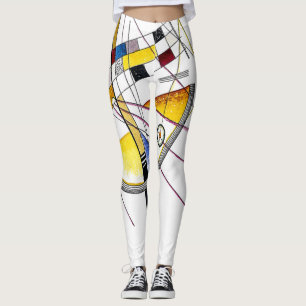 Delicate Tension #85 -  Wassily Kandinsky Art Leggings