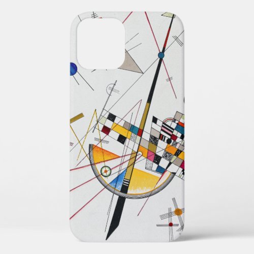Delicate Tension No85 Wassily Kandinsky iPhone 12 Case