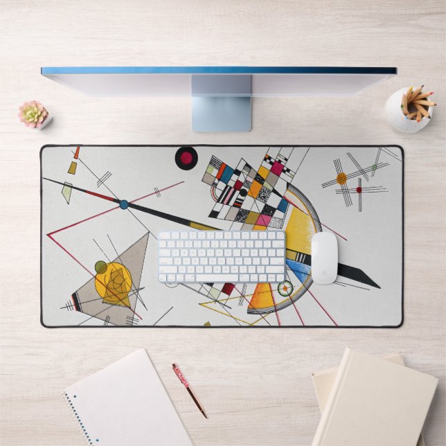 Delicate Tension No.85, Wassily Kandinsky Desk Mat (Office 1)