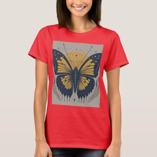 Delicate Transformation Butterfly T_Shirt