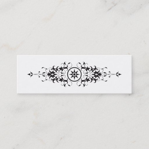 Customizable Delicate Victorian Calling Card Business Cards