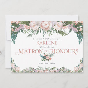 Delicate Watercolor Floral Bloom Invitation