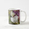 Delicate white flowers with golden tone border