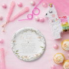 Delicate Wildflower & Boho Bee Baby Girl Shower