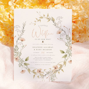 Delicate Wildflower & Boho Bee Budget Baby Shower