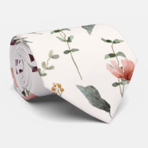 Delicate Wildflower Meadow Floral Pattern Monogram