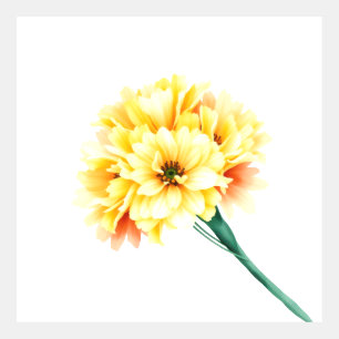 Delicate Yellow Blossom Bouquet