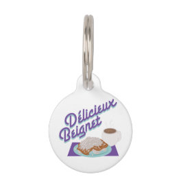 Delicieux Beignet Pet ID Tag