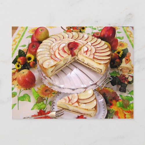 Delicious Apple Pie Postcard