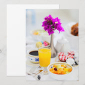 Delicious breakfast (Front/Back)