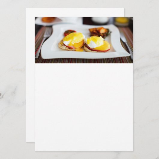 Delicious breakfast (Front/Back)