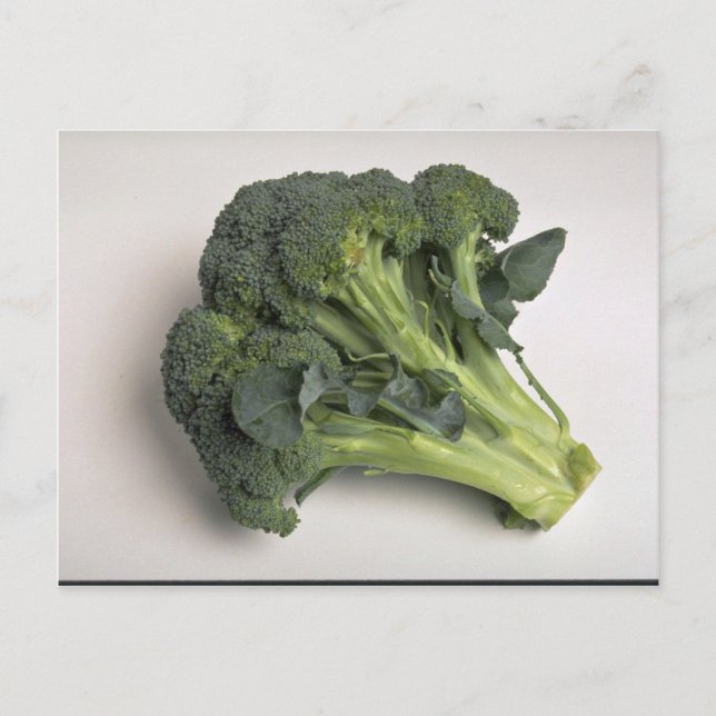Delicious Broccoli Postcard (Front)