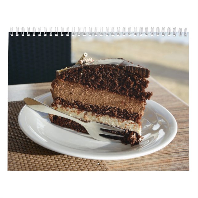 Delicious Cake Colorful Calendar (Cover)