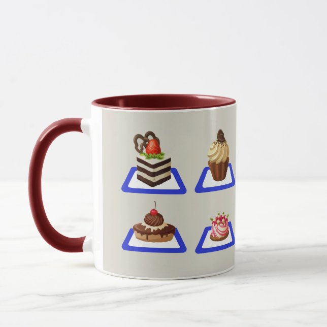 Delicious Cake Stand Mug (Left)