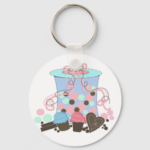 Delicious Candy Treats Keychain