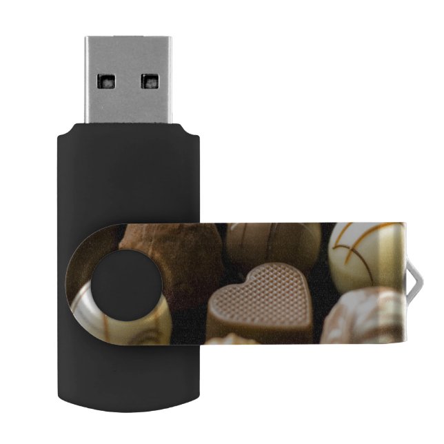 Delicious chocolate pralines USB flash drive (Opened)