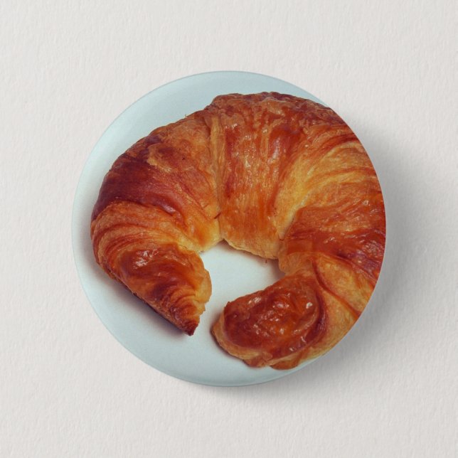 Delicious Croissant Button (Front)