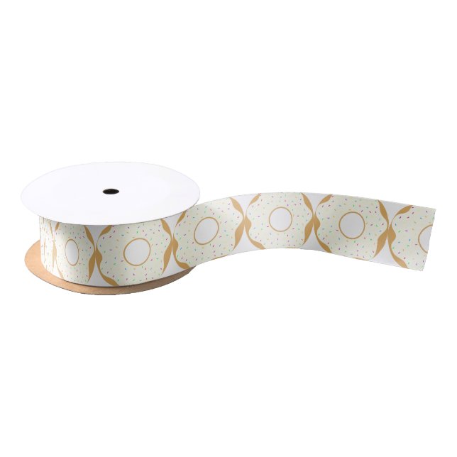 Delicious Donut Satin Ribbon (Spool)