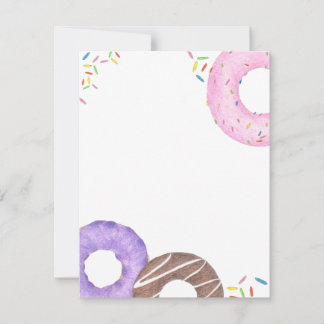 Delicious Donuts Note Card